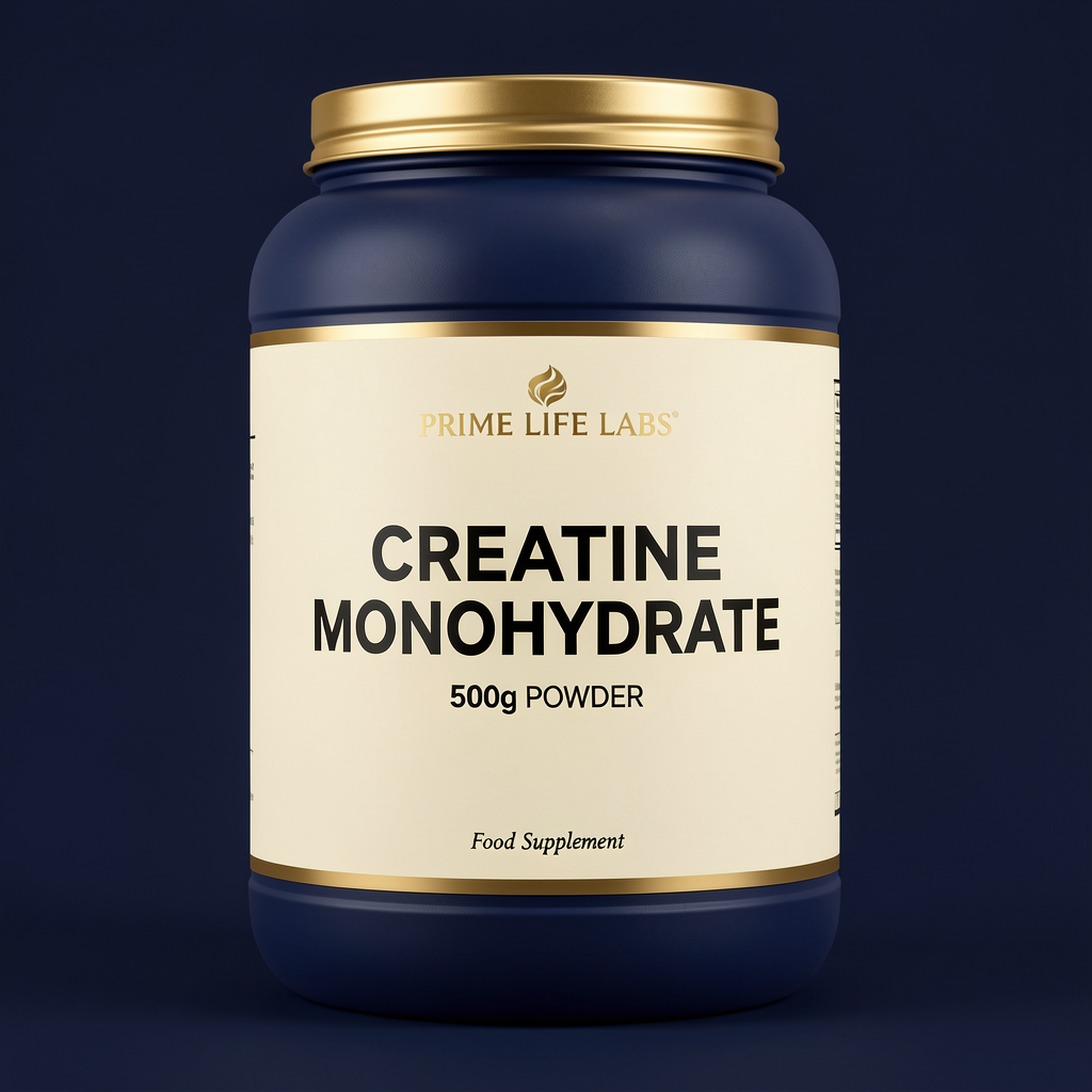 Creatine Monohydrate supplement tub